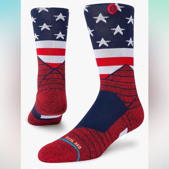 STANCE UNISEX NWT PERFORMANCE SPORT MID CREW HEIGHT FEATURES FEEL 360 W/INFIKNIT - Picture 1 of 5